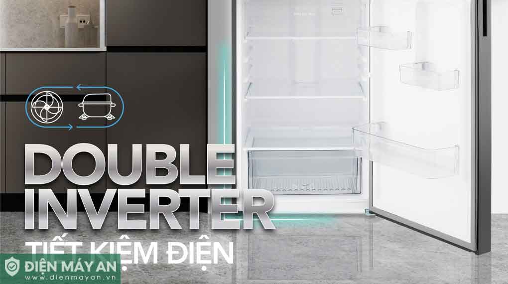 Tủ lạnh Funiki cánh kính Inverter 209 lít HR T8209GB